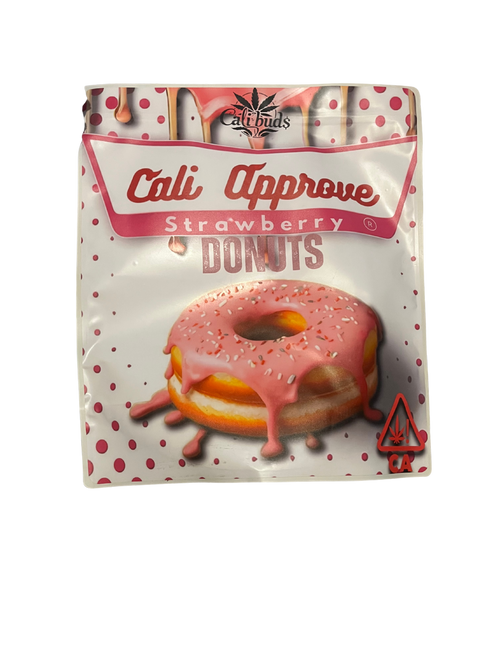 CALI APPROVE STRAWBERRY DONUTS