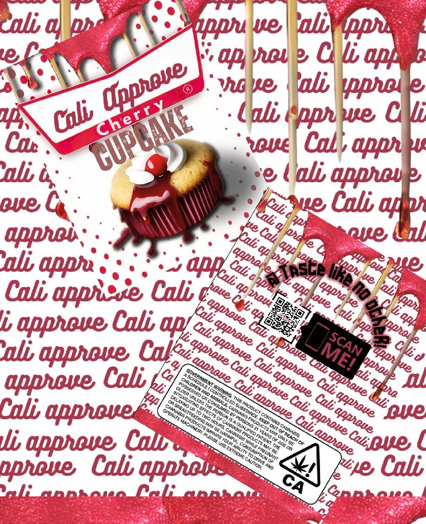 CALI APPROVE CHERRY CUPCAKE